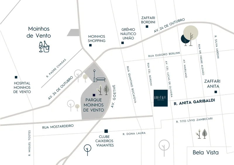 Mapa de Localização Anita 51