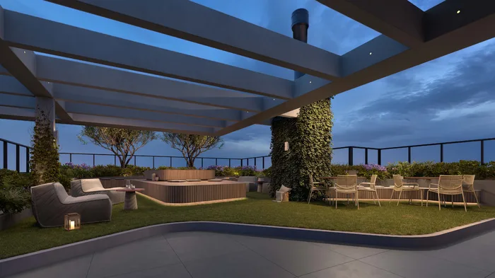 Rooftop Cena - Piscina Panorâmica no 16º Andar